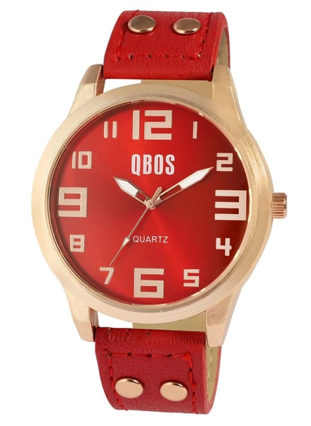 QBOS QBOS Unisex horloge Mineralglas