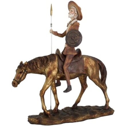 Beeldjes Signes Grimalt Don Quichot Met Paard