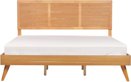 ISTRES - Tweepersoonsbed - Lichthout - 180 x 200 cm - MDF