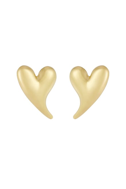 Bijoutheek Oorknoppen Hart Goud