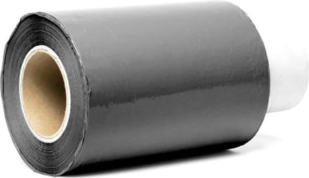Mini Wikkelfolie - Bundelfolie - 1 stuk - 10 cm x 250 meter - 20 micron - Zwart