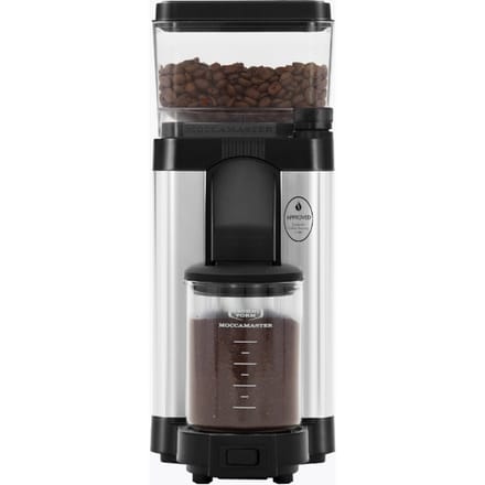 Moccamaster KM5 koffiemolen - Polished Silver - 5 jaar garantie