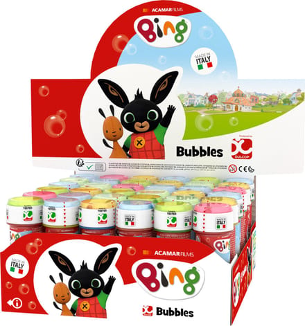 Bellenblaas - 3x - Konijn Bing - 50 ml - voor kinderen - uitdeel cadeau/kinderfeestje