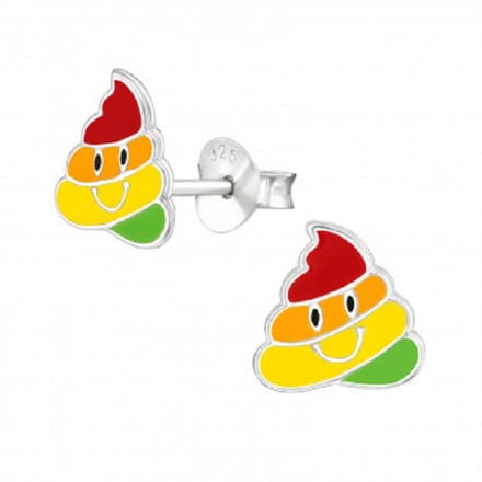 Oorknopjes-poo emoji colors