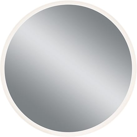 LED Badkamerspiegel - Trio Raro - 15W - Rond - 60cm - Dipschakelaar - Spiegelglas