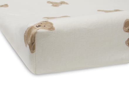 Jollein Aankleedkussenhoes Jersey 50x70cm - Teddy Bear