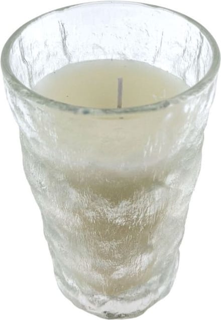 Home Society - Kaars in glas - Creme - 40 branduren