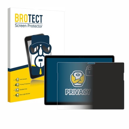 BROTECT - privacy screenprotector voor Dell Latitude 7350 Detachable - Folie Beschermfolie Blauwlichtfilter