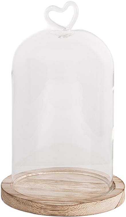 Clayre & Eef Stolp Ø 12x19 cm Transparant Glas