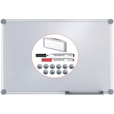 Whiteboard »Maulpro 6312484« met kunststof coating, 180 x 90 cm incl. accessoire
