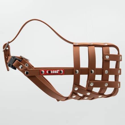 COLORI® Herder muilkorf M, lichtbruin maat 7 hond
