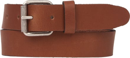 Petrol Industries Riem Heren - Broekriem - Verstelbaar - Leer - Cognac - 115 cm