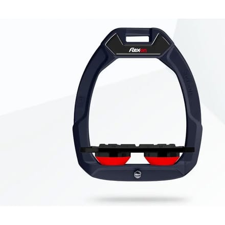 Veiligheidssporen Plat Grip Aluminium/Zwart/Rood Flex-On Safe-On