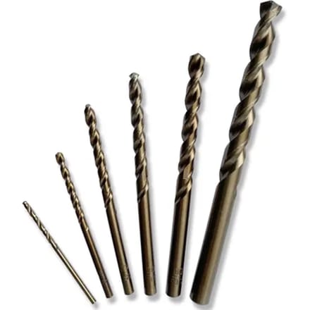 Stanley Hss-cobaltboor Set - Diam. 2/3/4/5/6/8mm - 6 Stuks