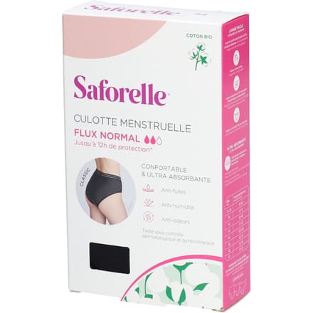 Saforelle Menstruatieslip Normale Vloed 44 - 1 stuk