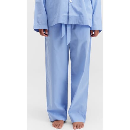 Tekla Unisex Poplin, Pyjamas Pants Cornflower Blue Größe: XS | Nachtwäsche Outlet | Unisex | Blau