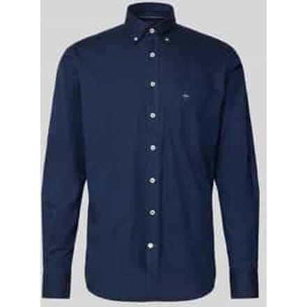 Regular fit vrijetijdsoverhemd met streepmotief, model 'All Season'
