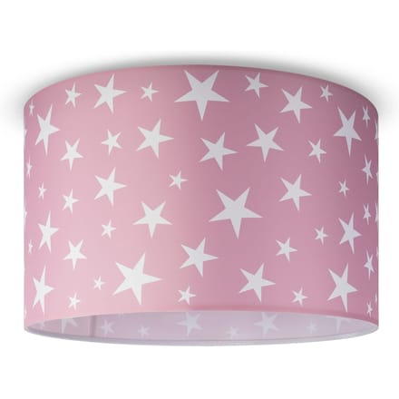 Plafondlamp Loro roze