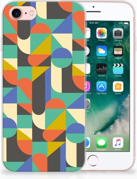iPhone SE 2022 | SE 2020 | 8 | 7 TPU bumper Funky Retro