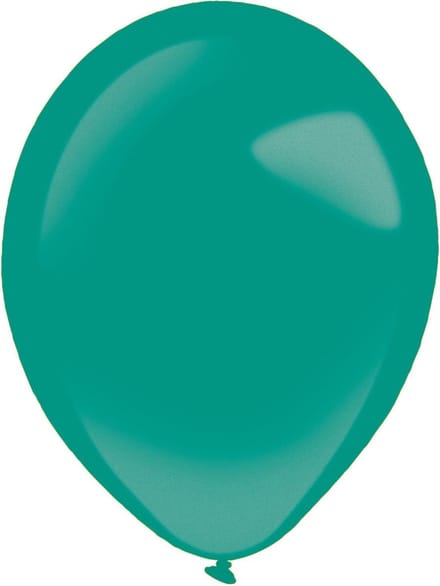 Amscan Ballonnen 28 Cm Latex Donkergroen 50 Stuks