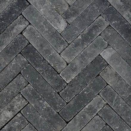 Retrostones Plus 5 x 20 x 6,4 cm tuintegel Antraciet 100 stenen per...
