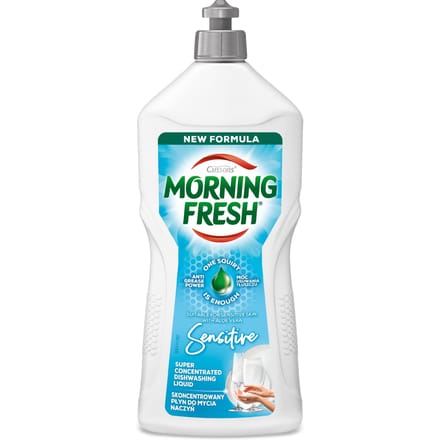 Cussons Morning Fresh Liquide Concentré pour Vaisselle - Sensitive 900 ml