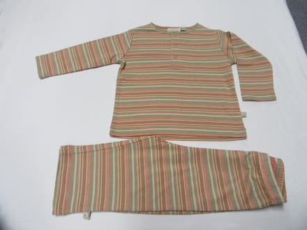 noukie's , meisjes, , kledingsetje , tshirt + legging  streepje , 12 maand 80
