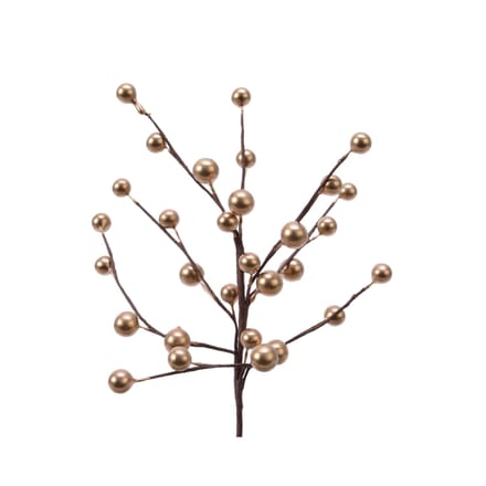 Steker foam foam berries goud