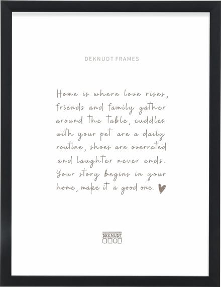 Deknudt Frames fotolijst S47EK2 - zwart - 30x45 cm