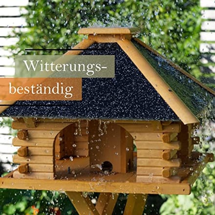 Vogelhuis met Voederstation en Zonneverlichting in Diverse Kleuren