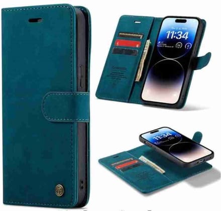 Cityhoesje â“ Geschikt voor â“ Samsung S24 Plus-S25 Plus â“ 2in1 BookCase â“ Pasjeshouder