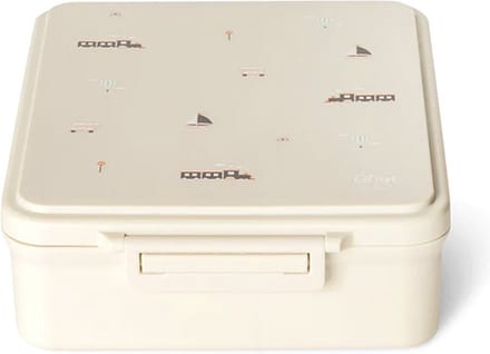 Citron | brooddoos met thermo lunchbox Vehicles