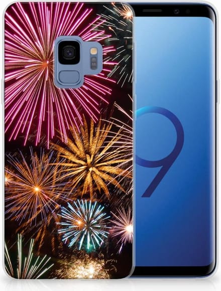 Samsung Galaxy S9 Silicone Back Cover Vuurwerk