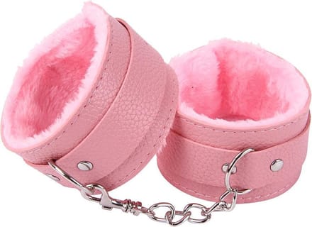 Pluche handboeien | bdsm | beginner | erotische speeltjes | roze