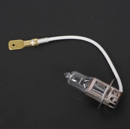 gloeilamp wit h3 12v 55w lampvoet pk22s voor motor auto scooter nieuw