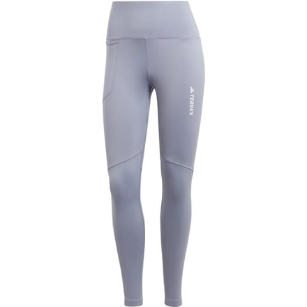 Adidas Organiser Multi Brushed Leggings Paars S Vrouw