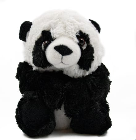 PIA Soft Toys - Pluche Knuffeldier Panda - 16 cm