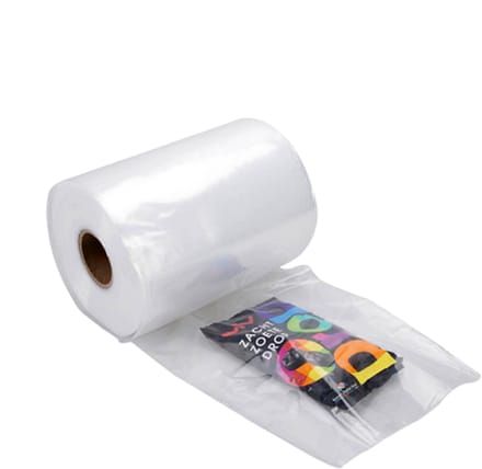 Inpakr Buisfolie 30 cm x 180 m - 100 Micron - Transparant LDPE - 1 Rol