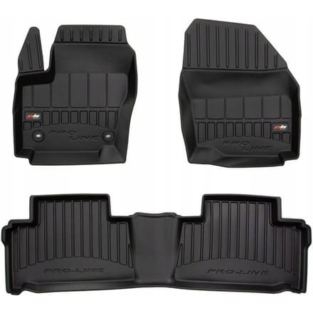 Frogum No.77 - Automatten 3D - Geschikt voor Ford Galaxy II (2006-2015) - Afstand stoppers 31cm - Hoge rand 6cm
