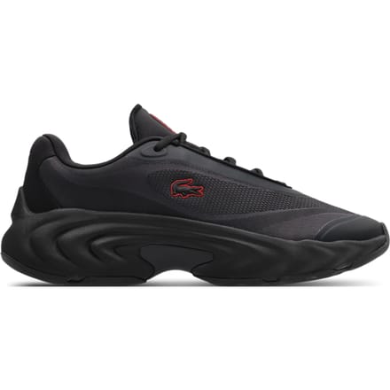 Lacoste Spinor Sneakers Heren - Zwart - Maat 43 - Mesh/Synthetisch