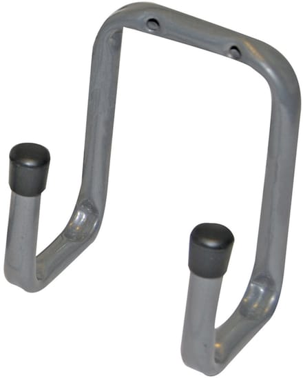 Fixman Dubbele opberghaak - staal - roestbestendig - 7 cm - klein