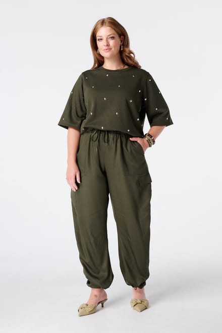 MS Mode Broek Ballon broek met cargo look