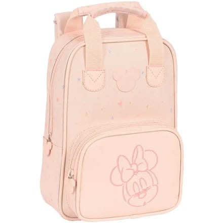 Disney Minnie Mouse Peuterrugzak, Pink - 28 x 20 x 8 cm - Polyester