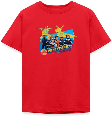 Brandweerman Sam™ Pontypandy Luchtredding T-Shirt Kinderen