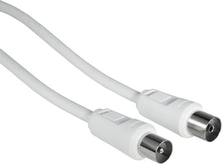 Hama 00011993 coax-kabel 1,5 m Wit