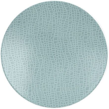 (6 stuks) SELTMANN WEIDEN Coup bord - plat - Ø 260mm - Turquoise Blauw