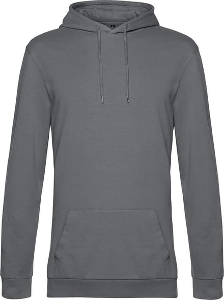 B&C Heren Hoodie (Olifant Grijs)