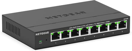 2.5 Gigabit Switch met 8 Multi-Gigabit Poorten