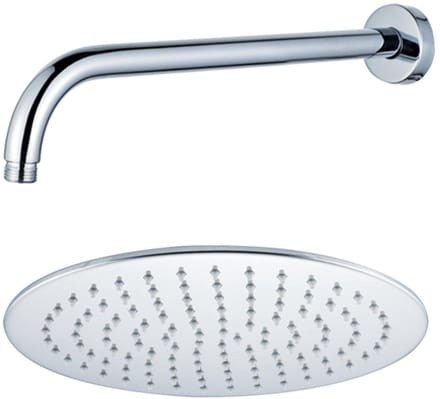 FugaFlow Eccelente Acces Hoofddouche - 25cm - rond - wandarm 35cm - chroom