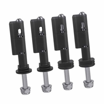 Store_7 - Montagekit - Diefstalbeveiliging - 4-delige set - Rvs